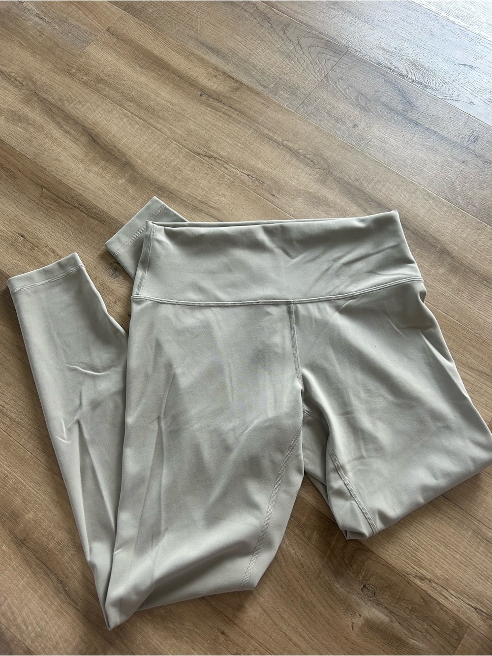 lululemon athletica Neutral Light Taupe High-Rise Leggings